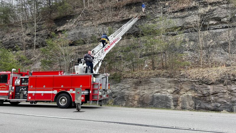 W-R Castle Fire and Rescue attempting to save the Lawrence County Emergency Management Director