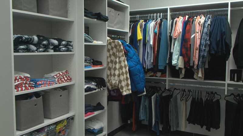 Newburg Middle School welcomes students and parents to its Newburg Closet to pick up clothes,...