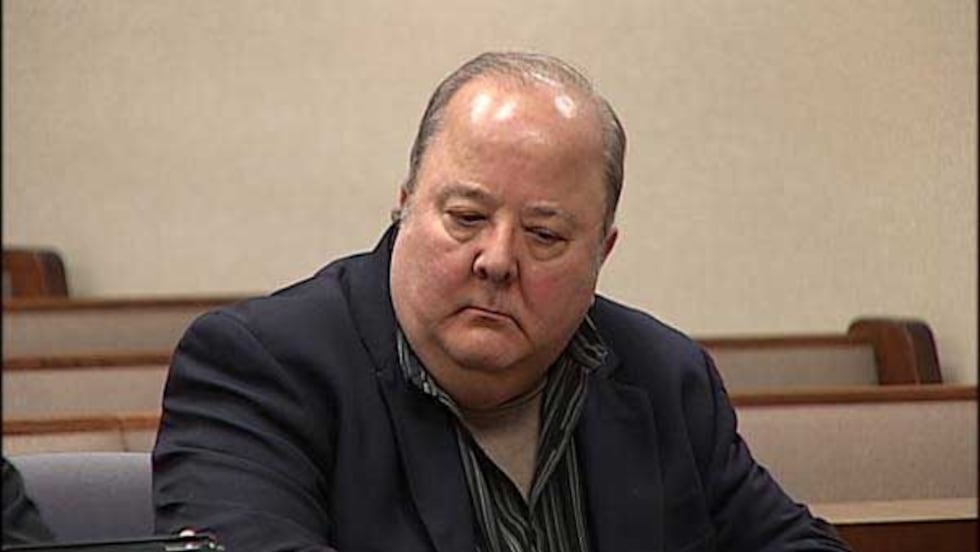 James Schook during a September 2012 hearing