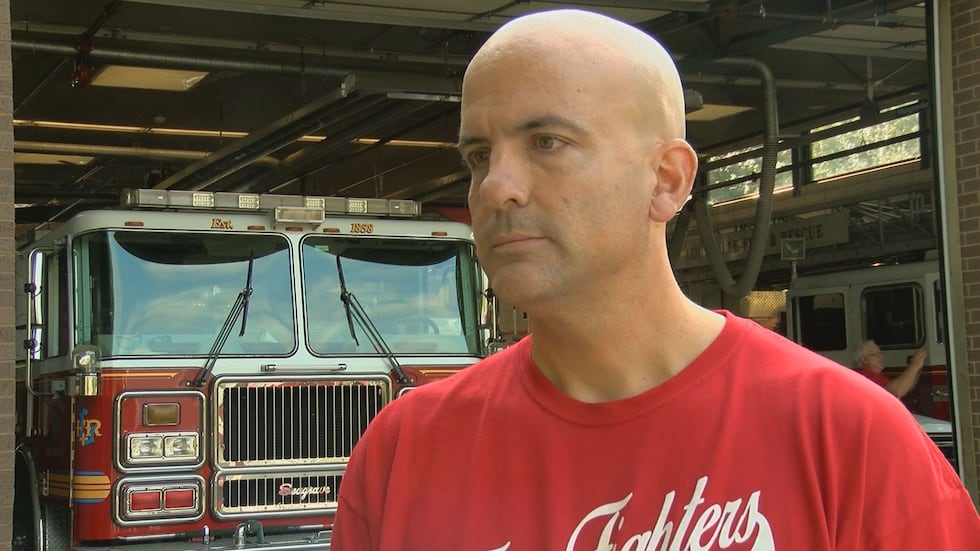 Louisville Professional Firefighters Local #345 president Brian O'Neill.