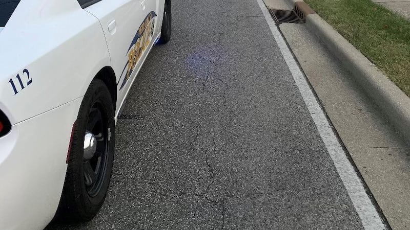 A New Albany woman is dead after being struck by a car.