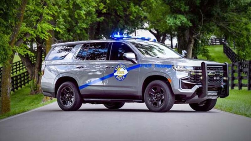 The Kentucky State Police entry for the America’s Best Looking Cruiser contest is a 2021...