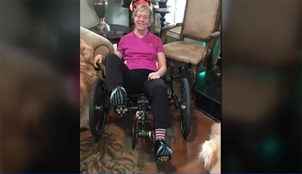 While learning to walk again, Petrina Crabtree underwent months of in-patient physical and...