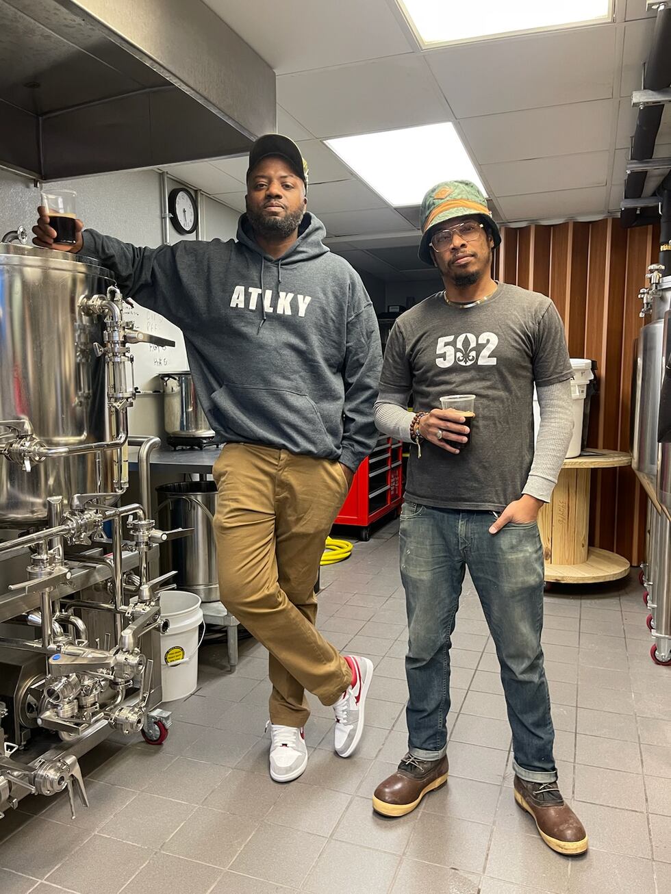 Nappy Roots members Scales (left) and Skinny (right).