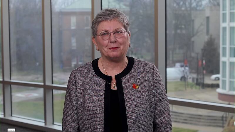 The University of Louisville’s 19th president, Dr. Kim Schatzel, officially began her first...