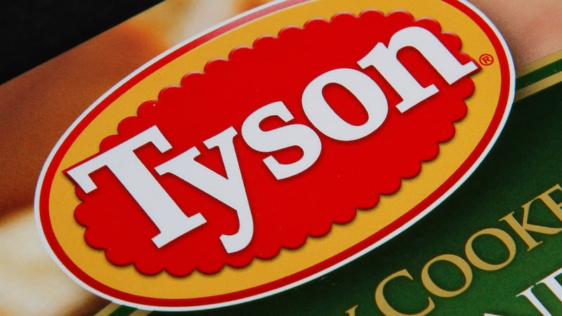 FILE - A Tyson food product is seen in Montpelier, Vt., Nov. 18, 2011. Tyson Foods Inc. (TSN)...