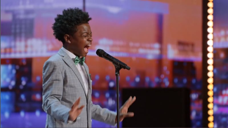D'Corey Johnson singing a cover of Journey's 1982 song, Open Arms.