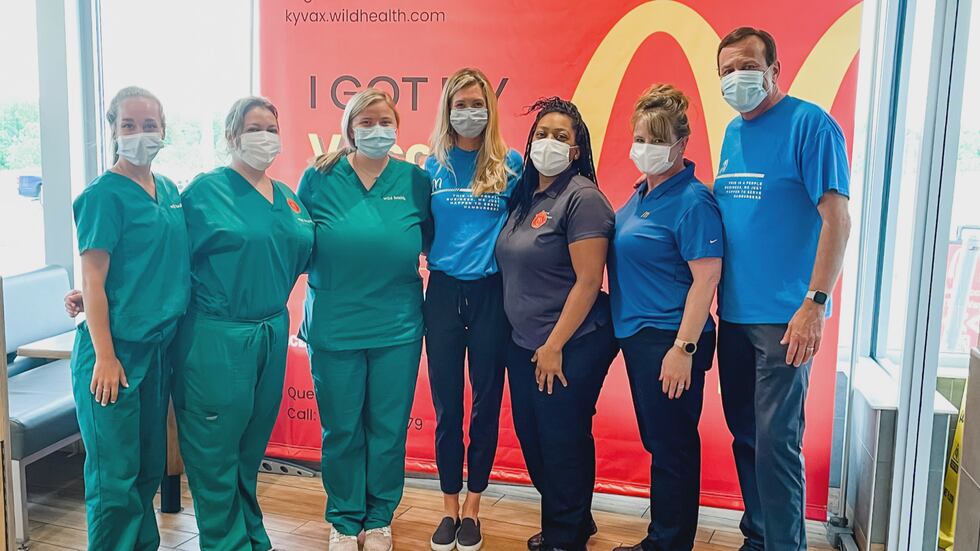 The clinic served employees and the public. (Source: Tom Burrell Organization)