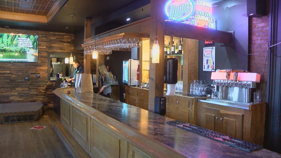 Customers have been starting to come back downtown.