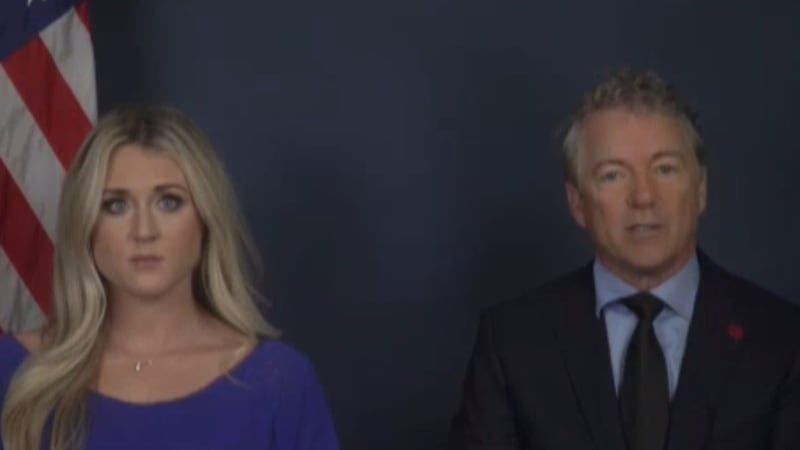 Senator Rand Paul released a new TV ad featuring an alliance with Riley Gaines, a former UK...