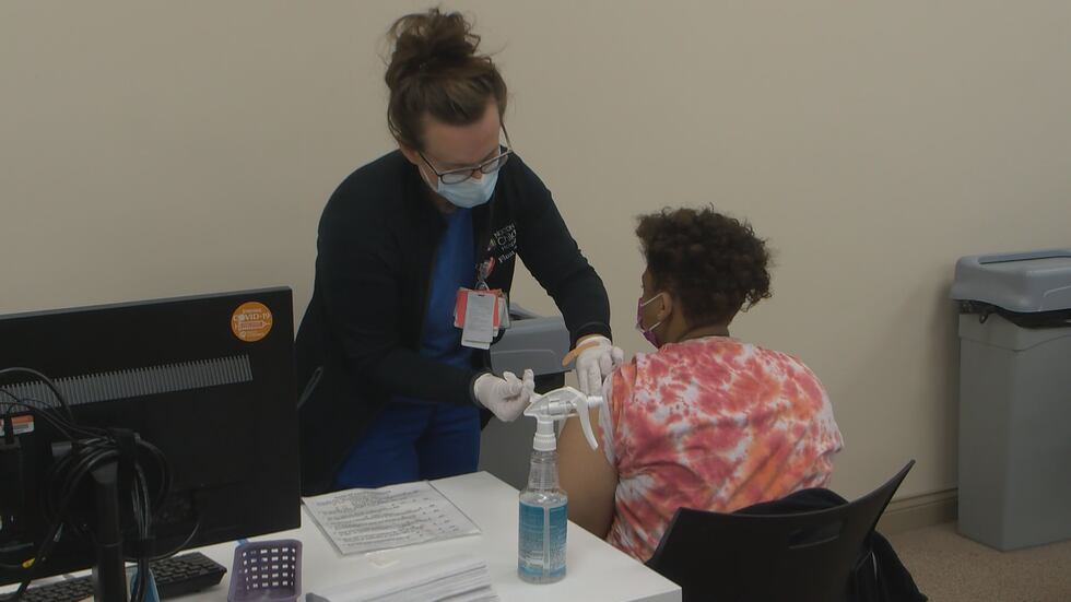 Those under 12 years old are unable to get vaccinated right now.
