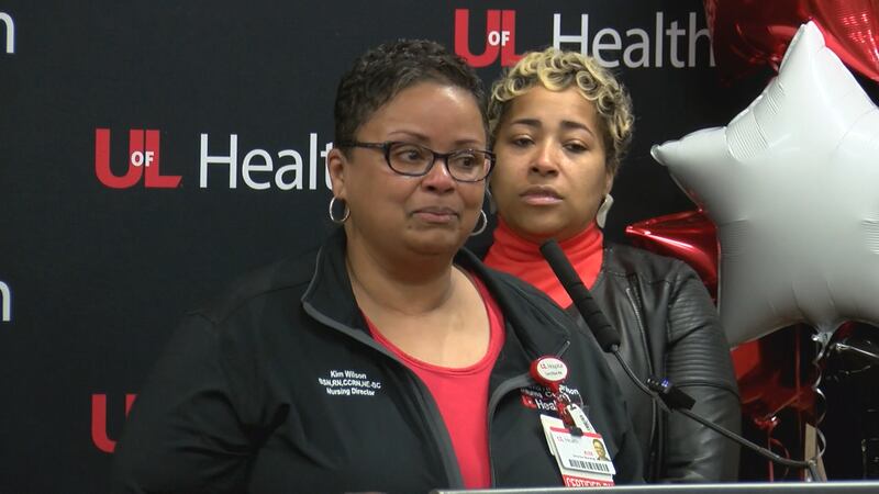 Kim Wilson, a registered nurse and Director of Critical Care Services at UofL Health, was...