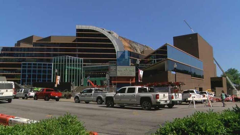 Kentucky Center was damaged by a 3-alarm fire on June 13. (Source: WAVE 3 News)